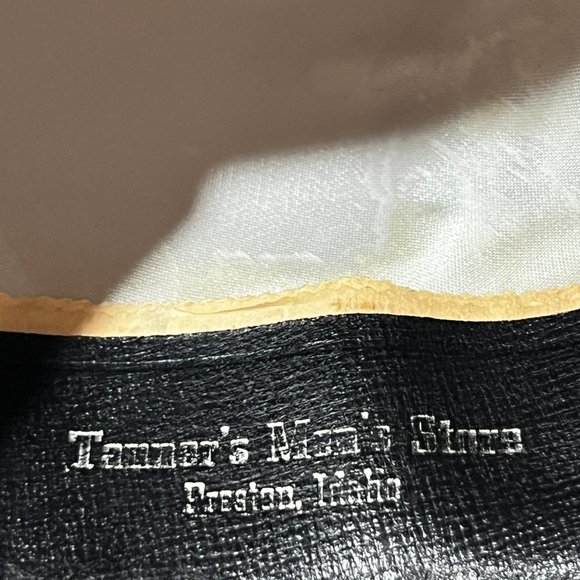 Resistol Self Conforming Long Oval Cowboy Hat Brown Tanners Idaho Fedora - Picture 8 of 16